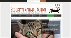 Desktop Screenshot of brooklynanimalaction.org
